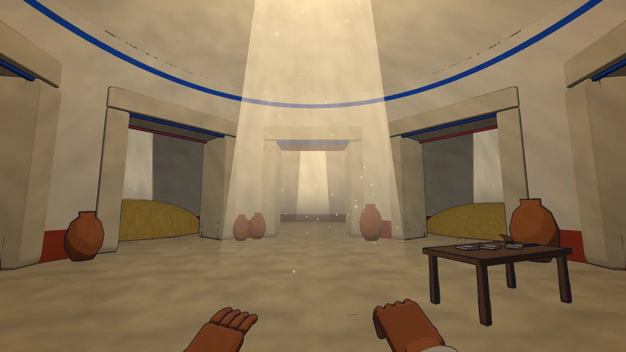 Inside the Granary: domed halls behind one small door